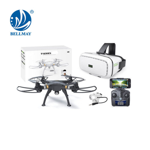 2.4 GHz 3D VR Gözlük RC Drone HD HD Kamera ile Yerçekimi Sensörü Hexacopter Drone FPV Gerçek Zamanlı Iletim Isteğe Bağlı