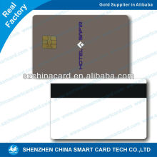 pvc contact ic card plastic contact employee id card