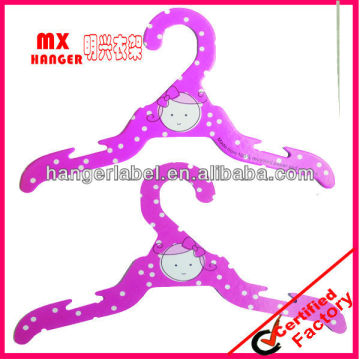 kids pink hangers, cardboard hanger for clothes