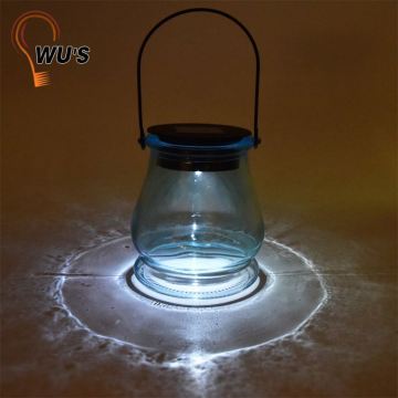 New product factory directly glass solar mason jar