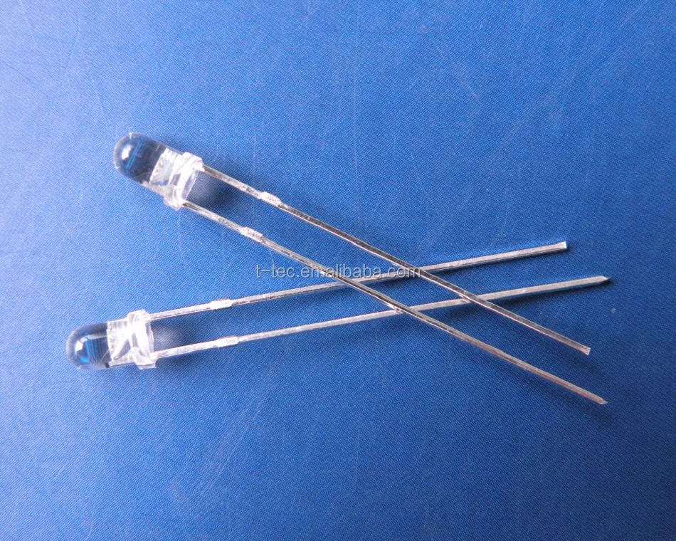 T1 3mm  5mm 8mm through hole water clear lens 1100 1200  1300  1350  1450nm  infrared diode LED