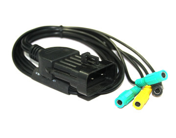 for FIAT 3pin 4kts Connector OBD2 16pin OBD Cable