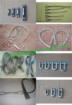 galvanization Cable grip,Fiberglass duct rodder,China cable pulling socks