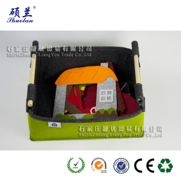 Wholesale good quality felt storage organizer bag