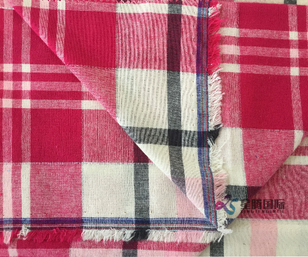 Soft Breathable 100% Cotton Flannel Plaid Fabric