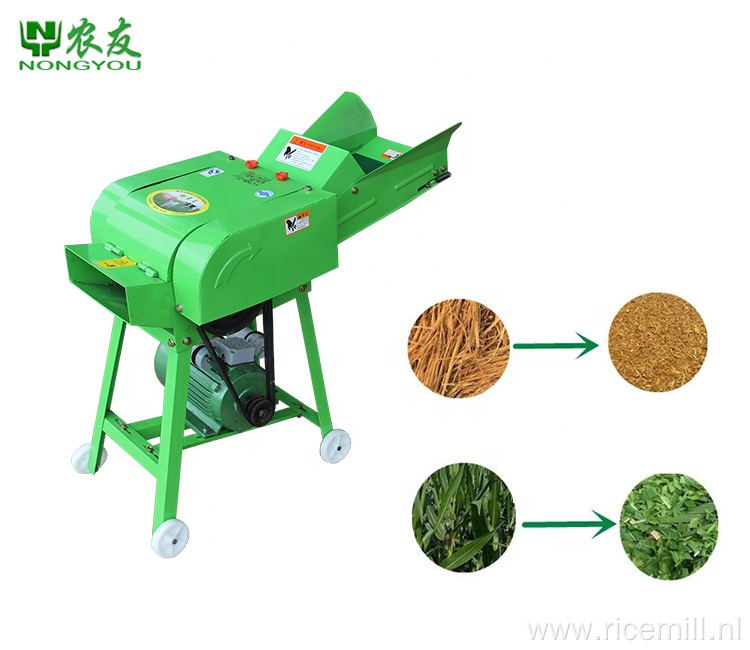 Animal Feed Farm Corn Forage Chaff Cutter Machine