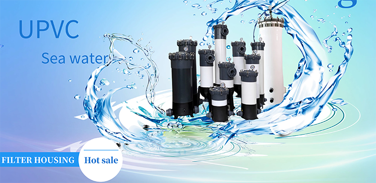 Factory price 5 micron sea water cartridge filter  housing with best price 5DC4