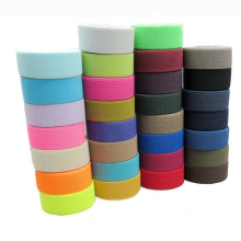 Wholesale High Elasticity Thin Colored Twill Elastic Bands in Various Sizes