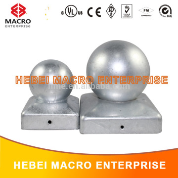 Aluminum Post End Round Ball on Post Cap