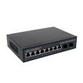 8 puertos 2 SFP Plug Play Poe Switch