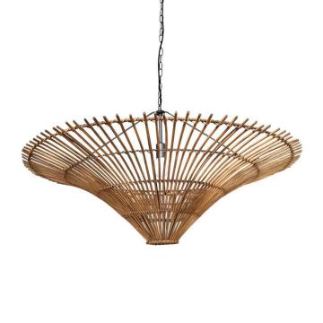 Creative Bamboo Hat Pendant Lamp
