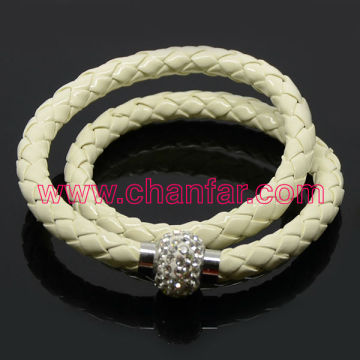 Hottest Double Wrap Leather Bracelet Wholesale