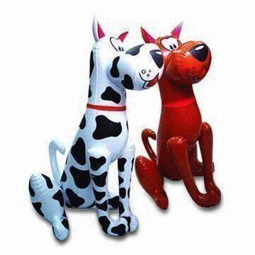 Cartoon Dog Inflatable Toy, Eco-friendly, Easy to Carry and Inflate/Deflate