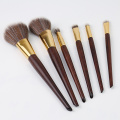 2022 Vegan Synthetic Hair Professional Makeup Brush Set With Wood Handle 