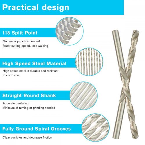 13 pc twist bit bit logam kayu