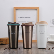 Stainless Steel Coffee Mugs: Thermos Tumbler with Double Wall Insulation