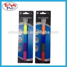 New mold jumbo multi colored highlighter pen set for promotion