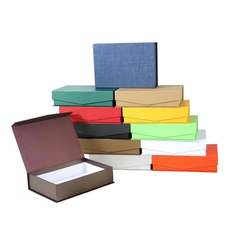 Magnetic Clamshell Box Advanced Exquisite Gift Box Wholesale Custom Luxury Custom Printed Logo