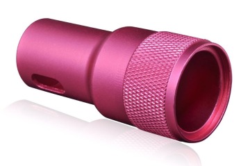 Aluminum CNC Turning Housing  LED Flashlight Parts