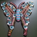 Handmade butterfly 4 in 1 bead embroidery Patches