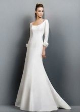 newest white long sleeve evening gowns