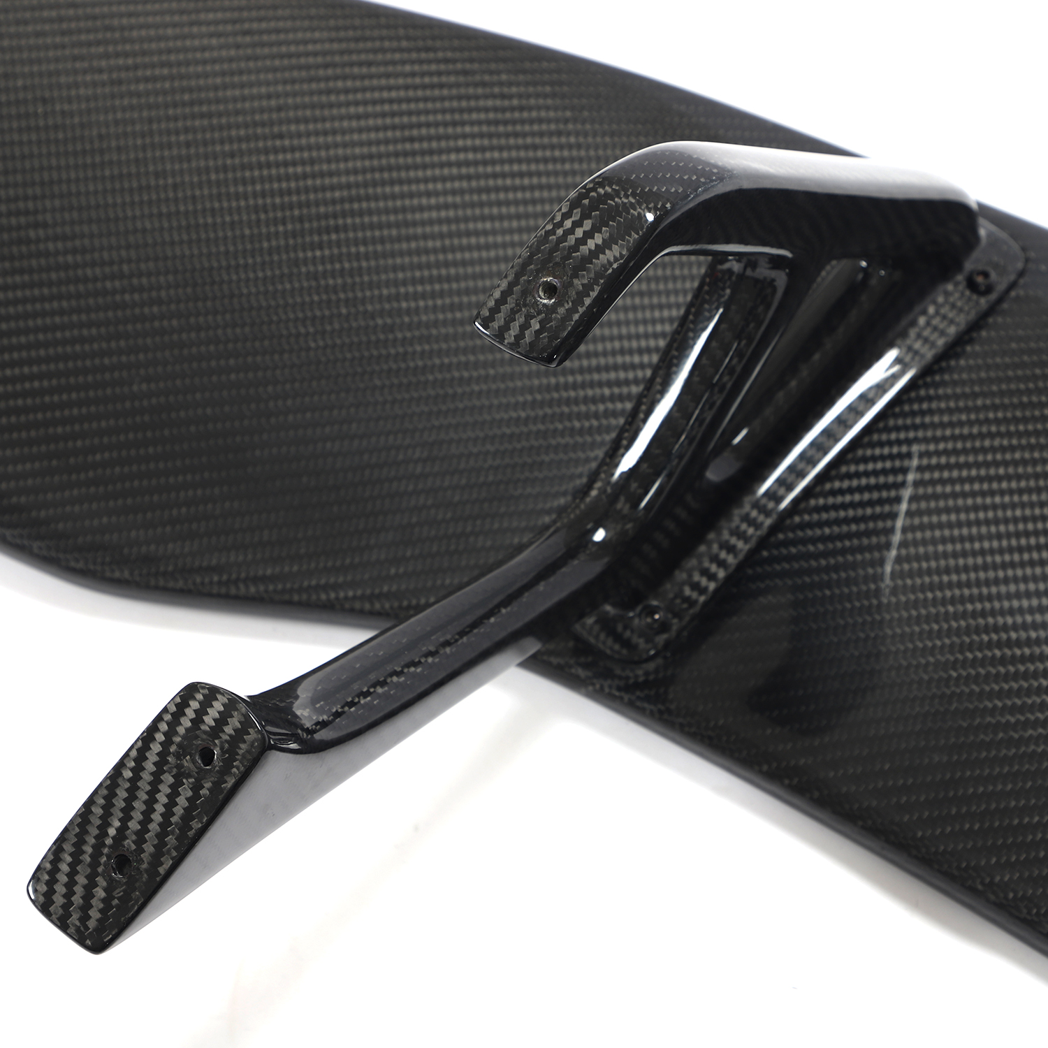 LP570 Dry Carbon Fiber High Racing Wing Spoiler for Lamborghini Gallardo LP570