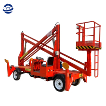Towable Hydraulic Articulated Boom Lift Cherry Picker with CE