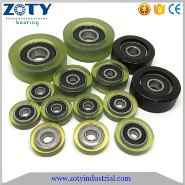 Polyurethane roller wheel