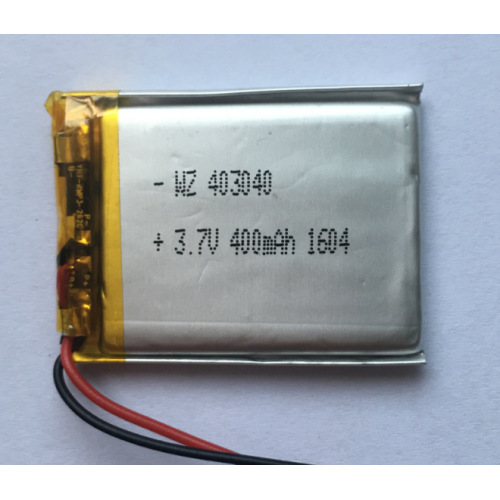 Batterie de polymère de 400mAh Li pour le haut-parleur de Wifi (LP3X4T4)