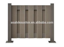 Wood Plastic Composite WPC Privacy Screen Fencing System