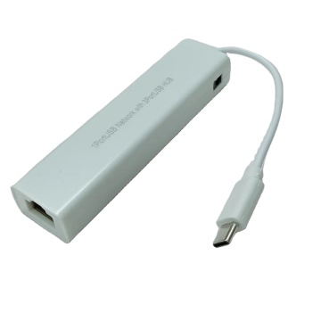Factory Direct LAN Ethernet USB C Adapter: Combine Network Port, USB Hub, and Network Card in One Device