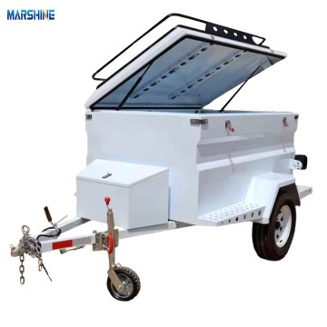 Off-Road Box Utility Trailer Enclosed Utility Trailer For Sale