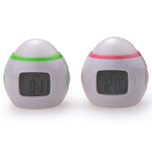 Kids room colorful star projection alarm clock