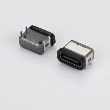 USB Female Waterproof Type-C Connector