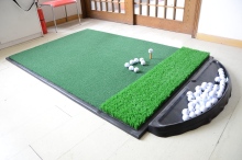 Long & Short Turf Golf Mat