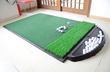 Long & Short Turf Golf Mat