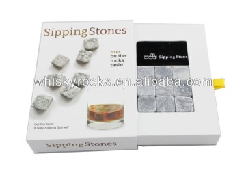 2014 New Whisky Stones Whisky Drink Novelty Chilled Soap Stone Ice Wine Chilling Rocks Whiskey Rocks Stones Beverage Ice Cubes