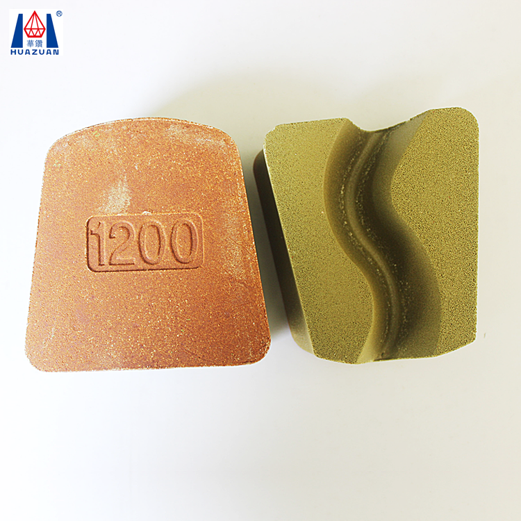 Diamond frankfurt magnesite block abrasive for marble slab polishing