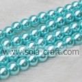 Glass Artificial Pearl Round Beads Online