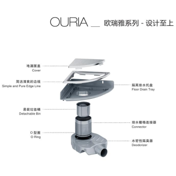 OURIA (Fan Shape Floor Drain)