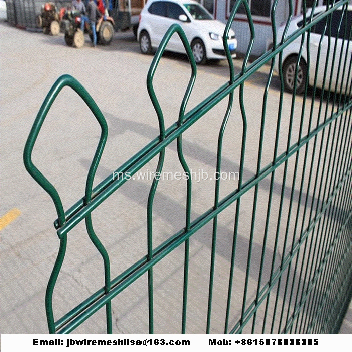 Powder Coated Double Wire Mesh Panel Panels