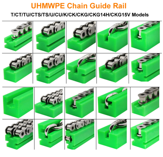 UHMWPE láncvezető sín UHMWPE Chain Guide Rail
