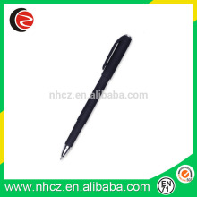 Promotional black plastic gel pen
