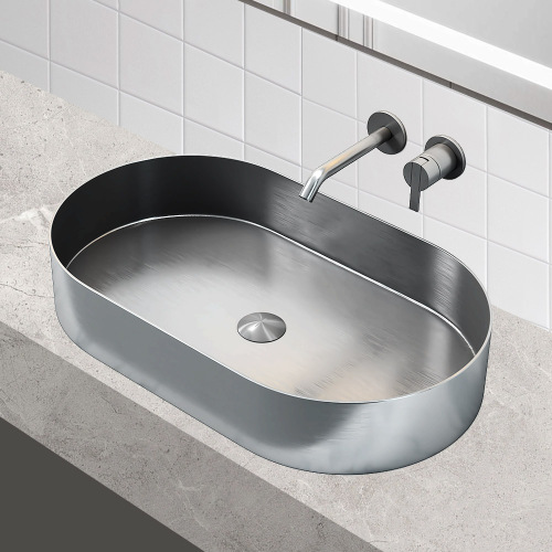 TopMount Ovali Disinn tal-Banju tal-Baħar tas-Sink