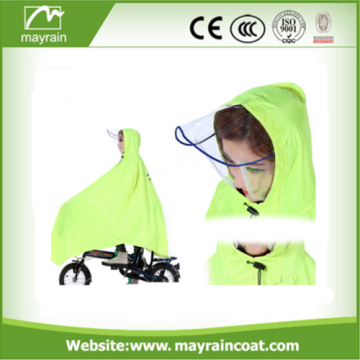 Waterproof PVC Polyester Adult Motorcycle Poncho