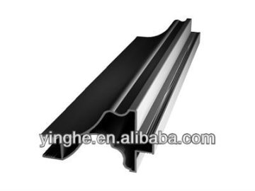 aluminium profile for glass wardrobe sliding door