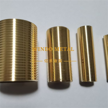 Extruded brass connector pins for electrical components