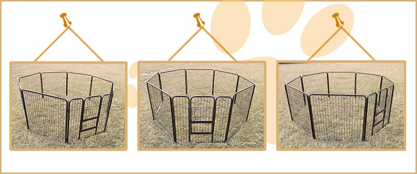 Hund Laufstall dog playpen