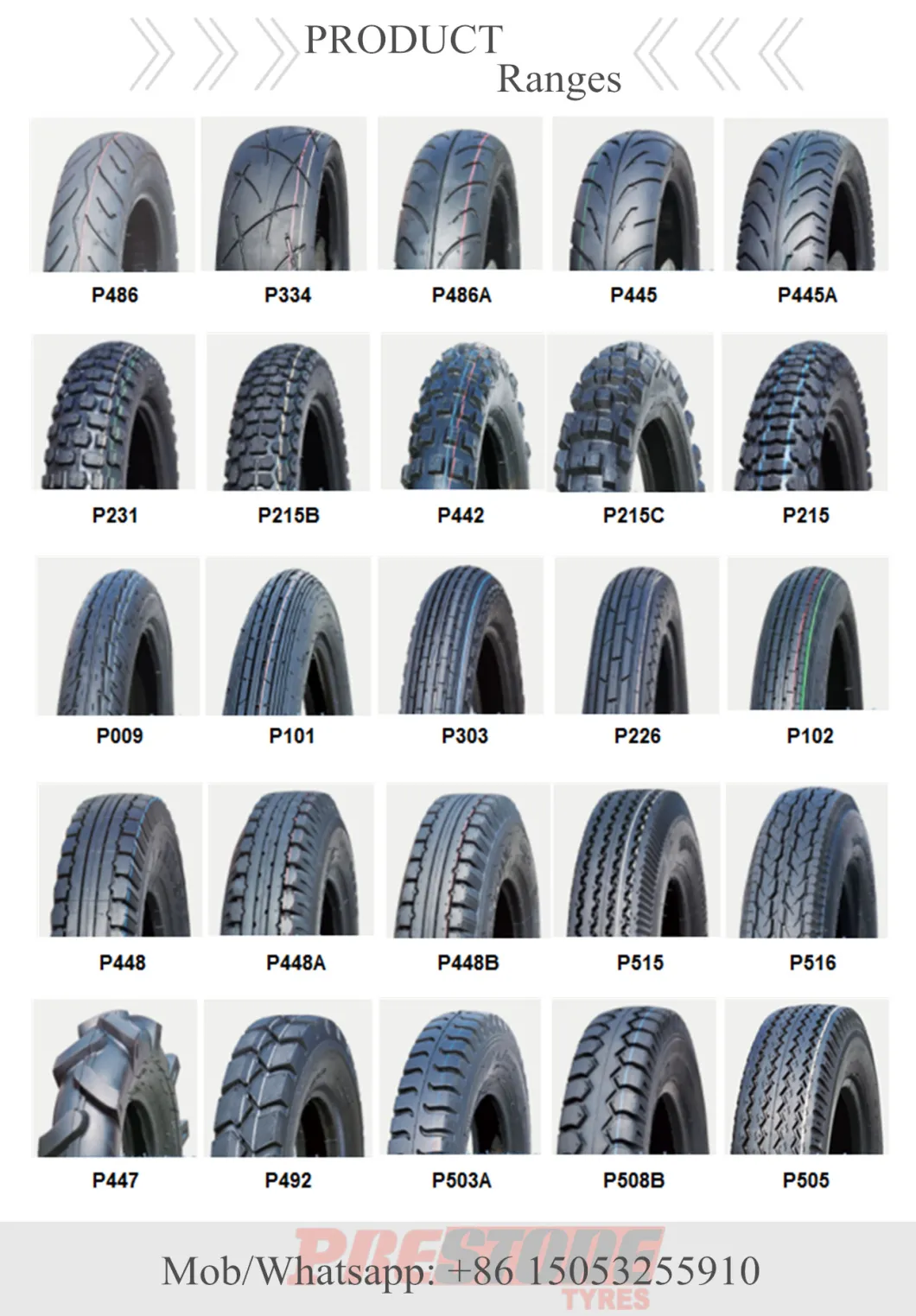 K97 190/55zr17 Prestone High Quality Sport Radial Motorcycle Front Rear Tyre Tire