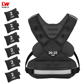 DW Sports Fitness: Weight Vest with Adjustable Plate System